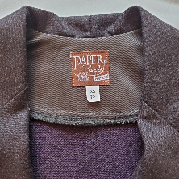 Paper People Clothing upcycled blazer - Picture 10 of 12